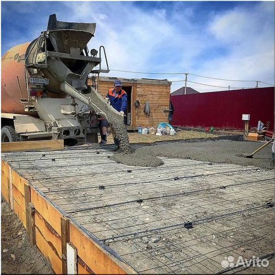 Доставка бетона миксером от завода быстро 24/7