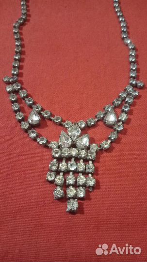 Колье 2 шт. Чехословакия