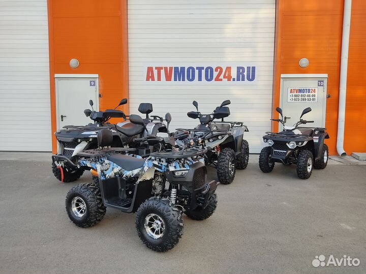 Квадроцикл Hammer 150 BIG (Red) + Мр3 музыка