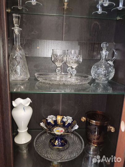 Фужеры хрустальные СССР