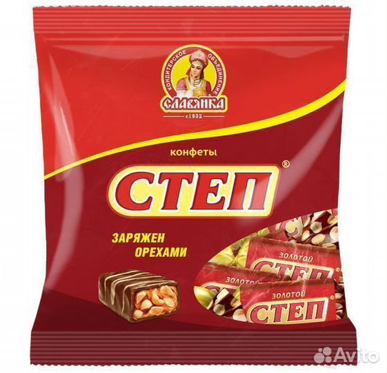 Опт - Конфеты Золотой Степ 192г