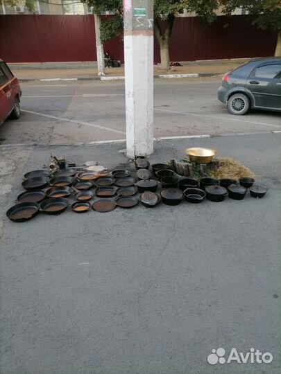 Кухонная утварь СССР чугун