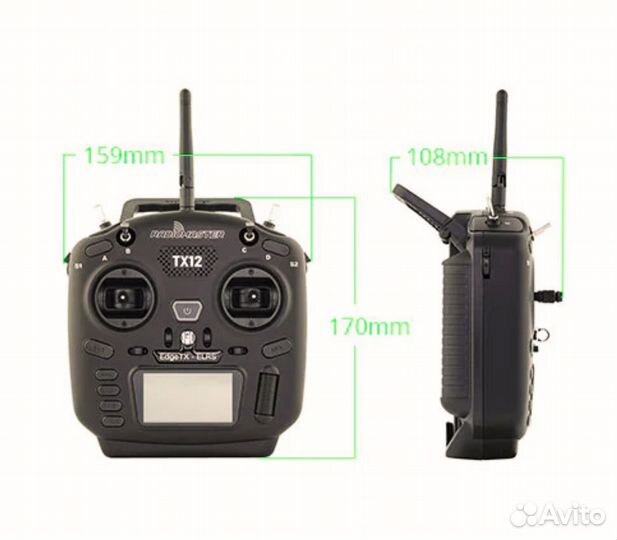 Аппаратура радиоуправления RadioMaster TX12 на мультипротоколе