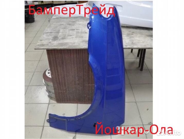 Крыло переднее левое Ваз 2114 цвет Мускари 426