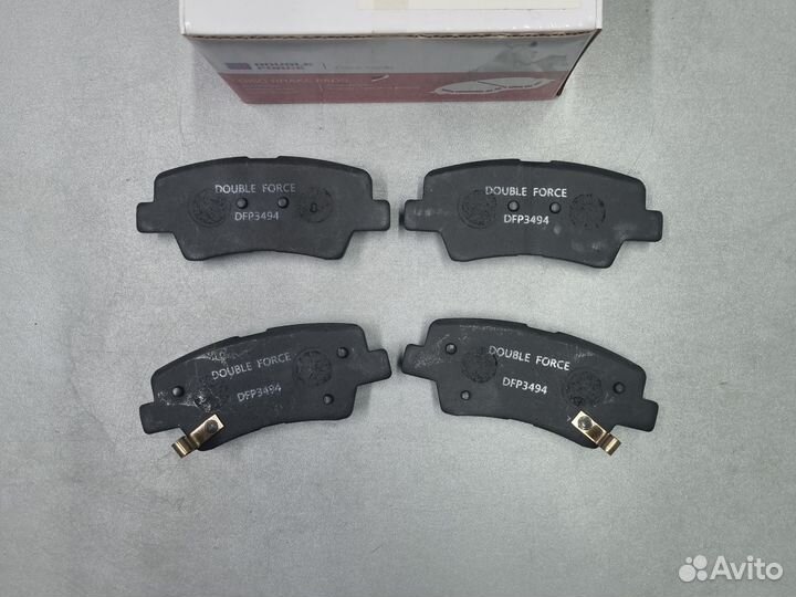 Колодки тормозные задние Solaris / Rio c 2011