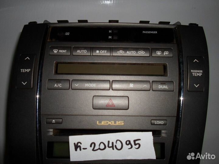 Блок управления климатом (Lexus ES)