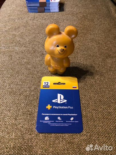 Подписка PS Plus 12 месяцев Россия