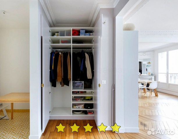 Гардеробная по вашим размерам