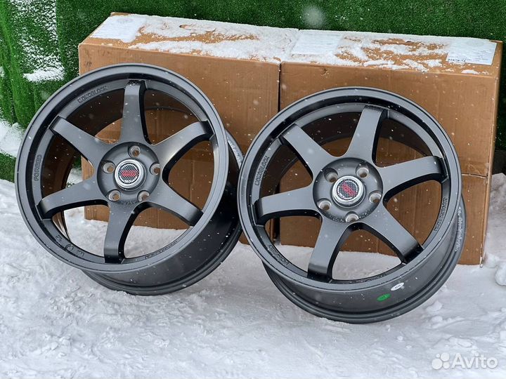 Диски разноширокие Rays TE37 для BMW r18