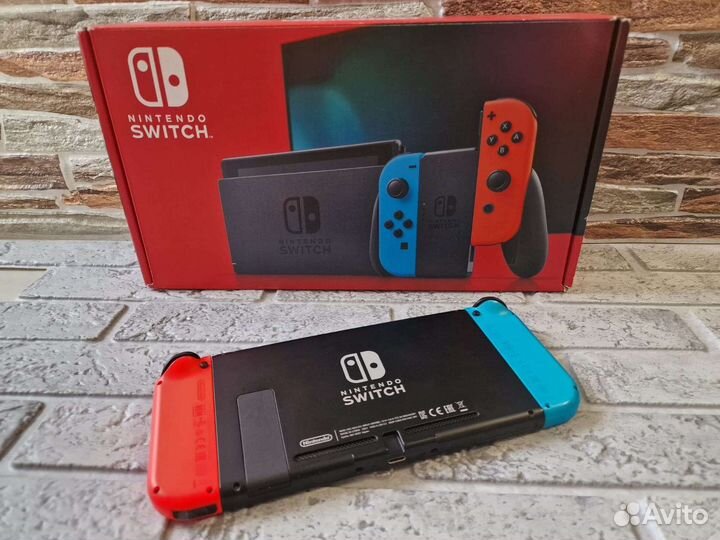 Nintendo switch вторая ревизия/отл состояние