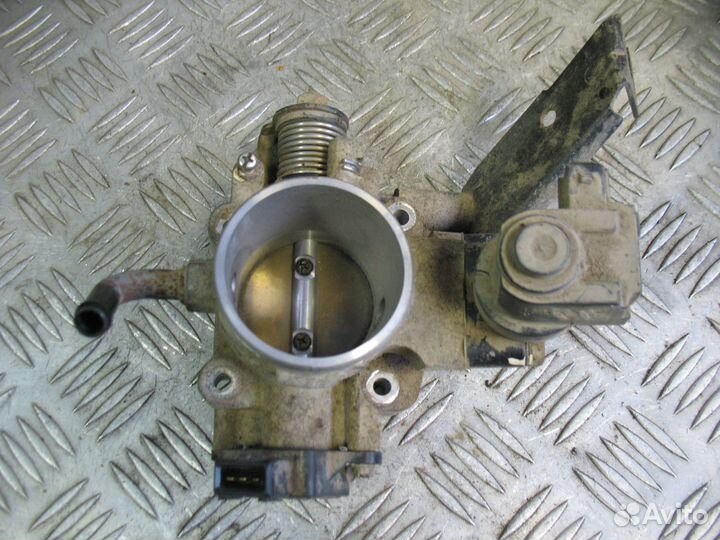 Заслонка дроссельная мех.Kia Spectra 2006г