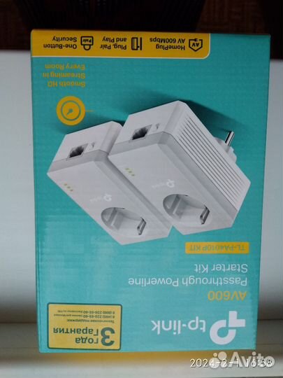 Сетевой адаптер TL-PA401OP KIT