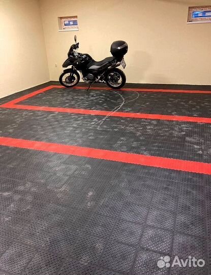 Плитка пвх для гаража