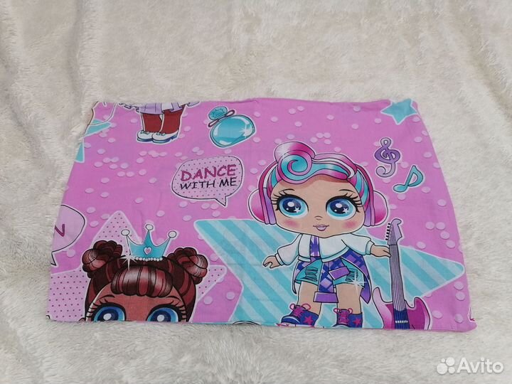 Простынь на резинке + наволочки