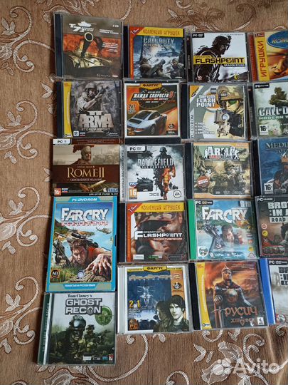 Компьютерные игры диски для пк