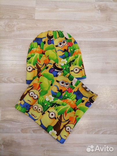 Шапка и снуд (шарф)