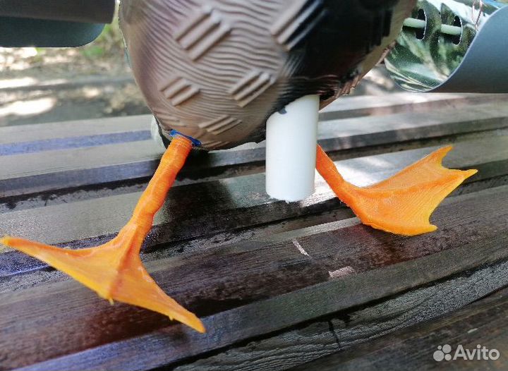 Чучело кряквы (ветрокрыл / махокрыл механический)