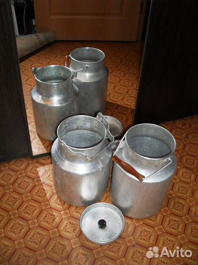 Бидон молочный алюминий