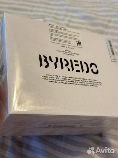 Byredo bal d afrique Оригинал Новый