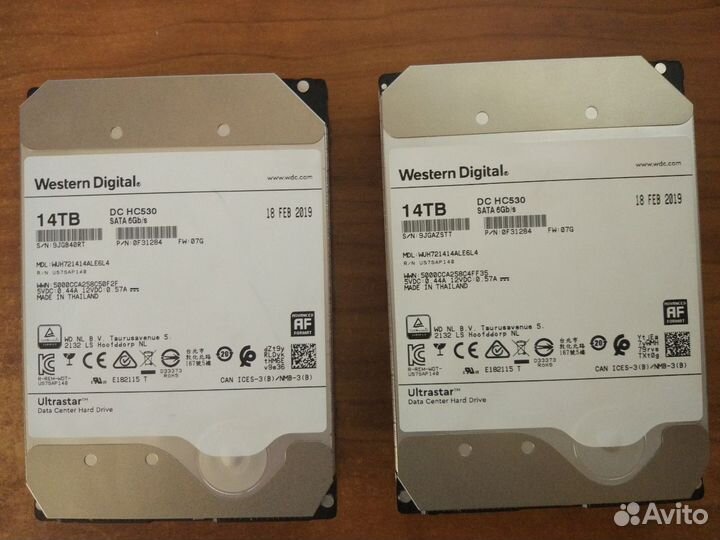 Western Digital DC HC530 14 TB