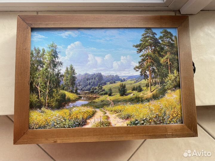 Ключница настенная из дерева