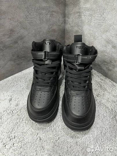 Nike Air Force 1 Boot Black Anthracite