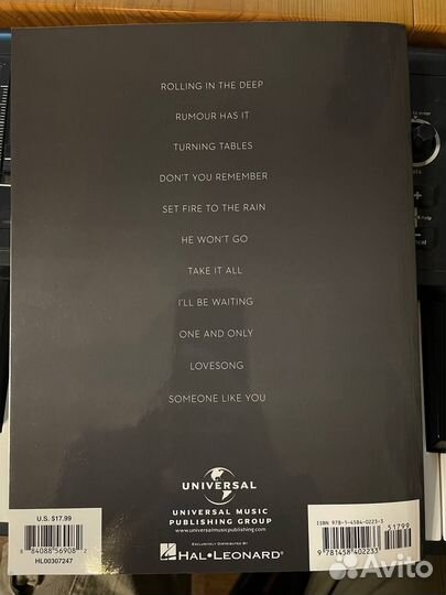 Адель (adele) - 21 (Книга нот)