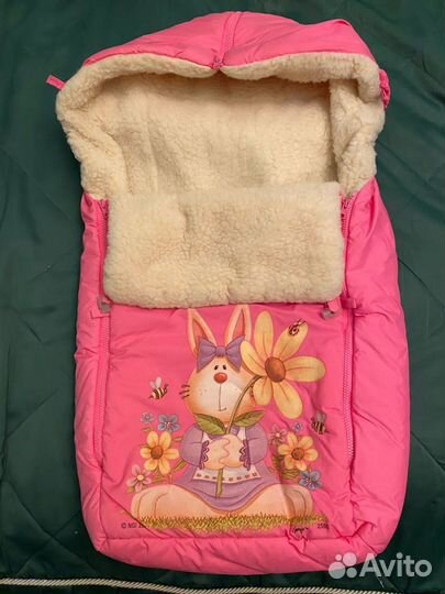 Конверт на выписку для девочки зима