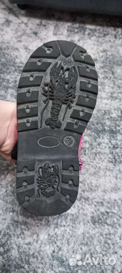 Ботинки для девочки демисезонные