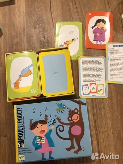 Настольная игра Пантомина Pouet Pouet