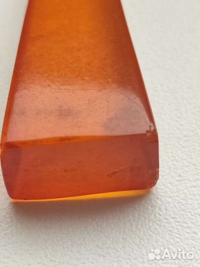 Брошь серебро янтарь СССР