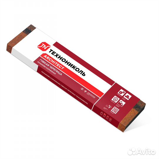 Технониколь Гибкая черепица, Финская, Соната Серый