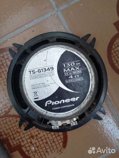 Pioneer колонки 13 см