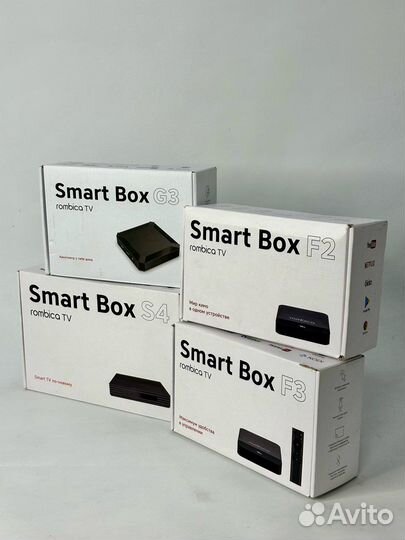 Медиаплеер Rombica SMART Box A3 A2 A1 B1, черный