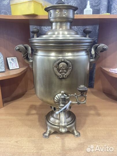 Самовар 5 литров. Банка