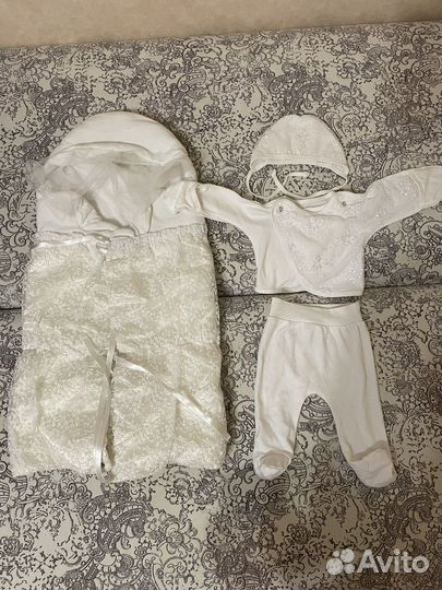 Одежда для девочки + кенгуру + коврик