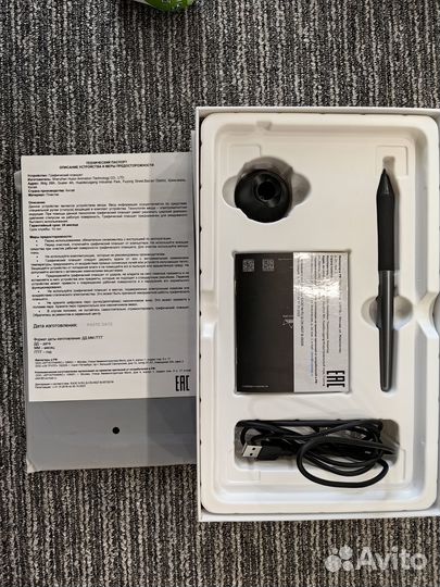 Графический планшет huion новый