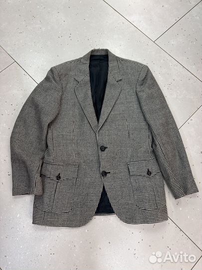 Канадский твидовый пиджак винтажный мужской 46/48