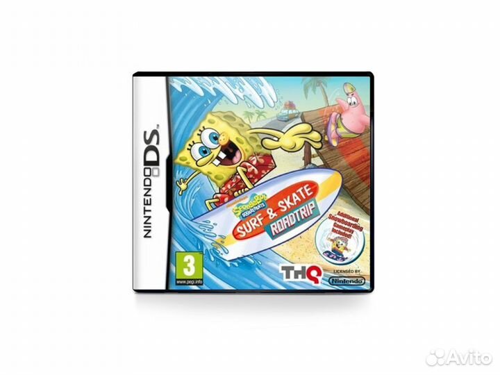 Spongebob Surf and Skate Roadtrip, б/у (DS)