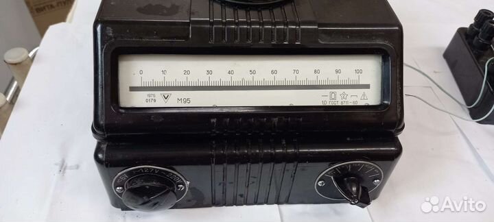 Микроамперметр и шунт М95 на запчасти