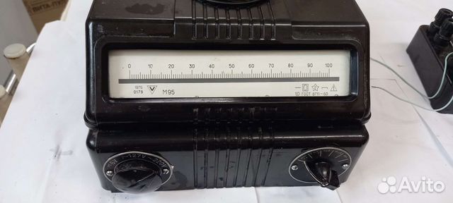 Микроамперметр и шунт М95 на запчасти