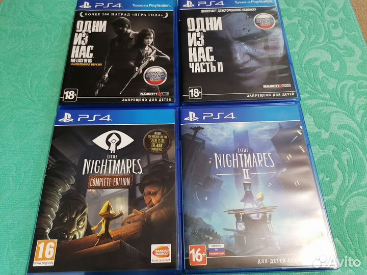 Игры для приставок ps4