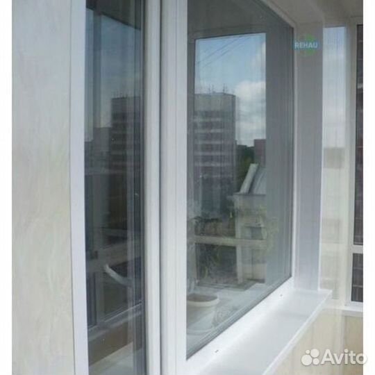 Пластиковое окно новое с установкой