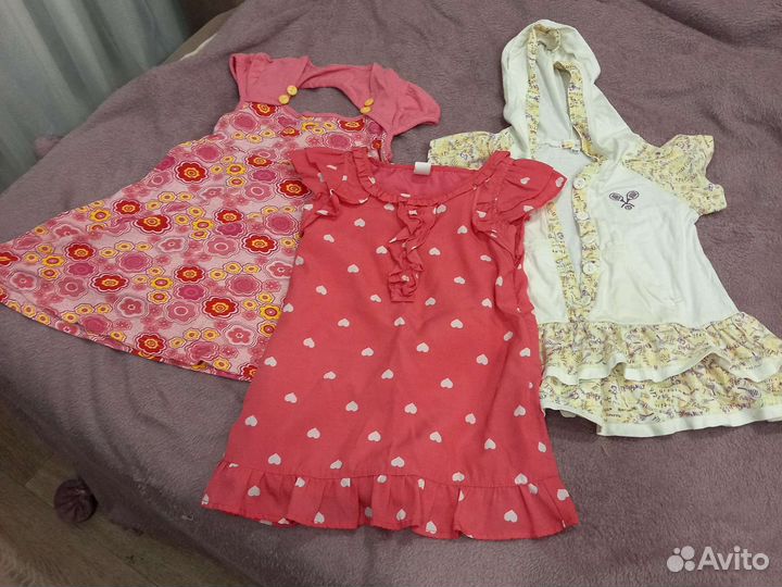 Пакет одежды для девочки 104 110