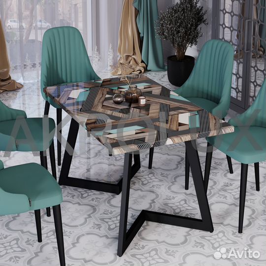 Кухонный стол 3D 