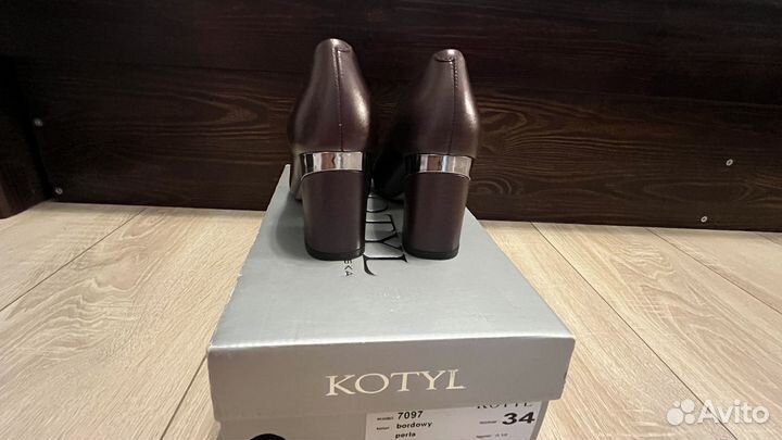 Туфли натуральная кожа 34 размер