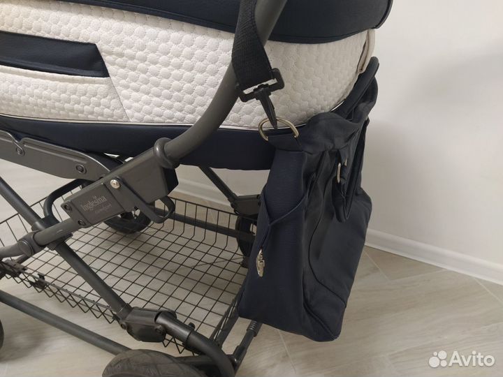 Коляска Inglesina Vittoria Ergo Bike Син+ Игрушки