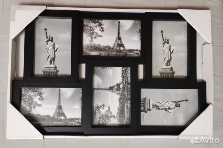 Панно из 6 фоторамок