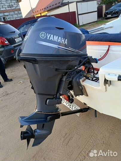 Моторная лодка Каскад 350, Yamaha F20B