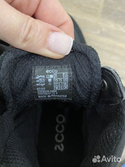 Ecco детские ботинки 31